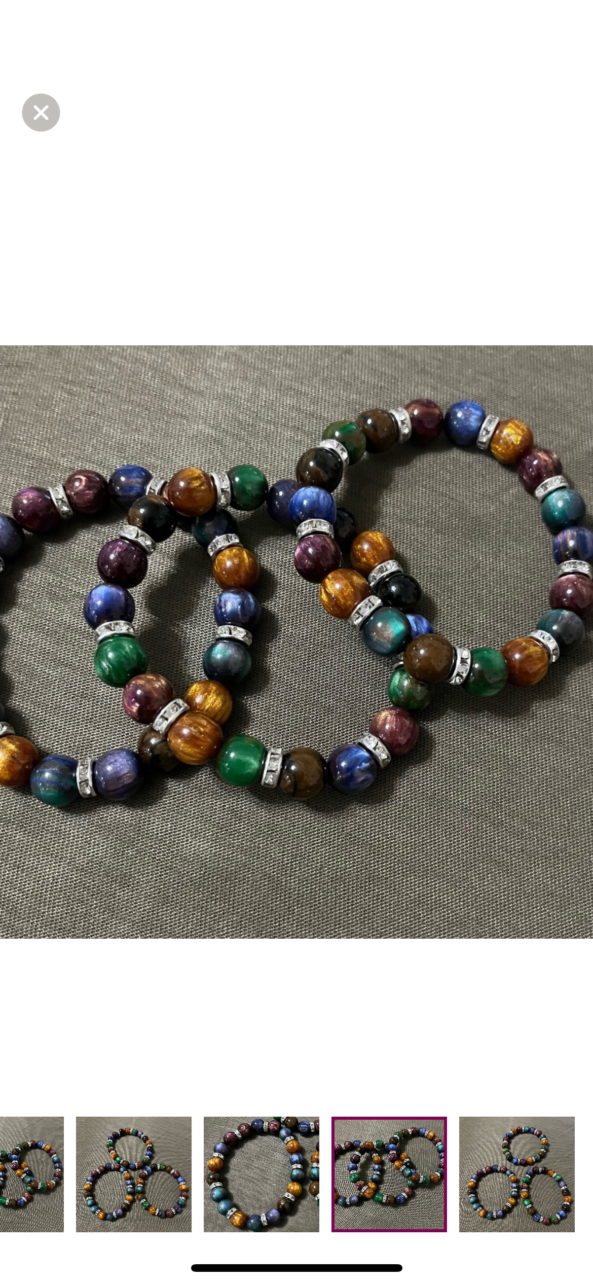 Earth-tone Multicolor Bracelets - 3