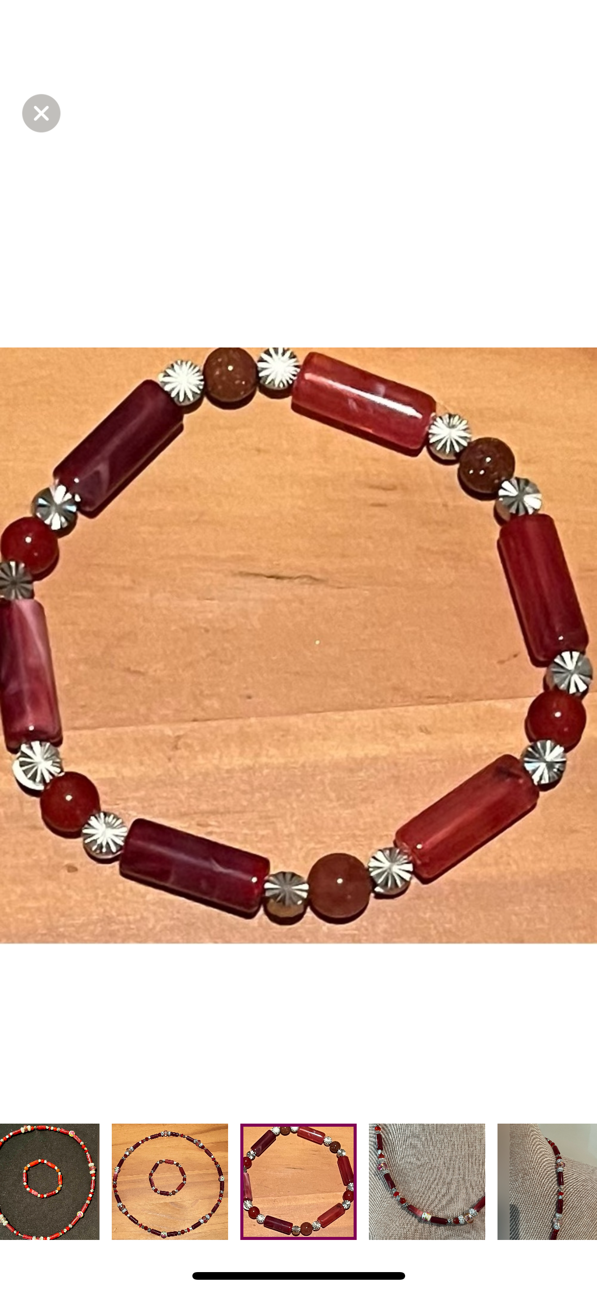 Necklace & Bracelet Set (beaded)15
