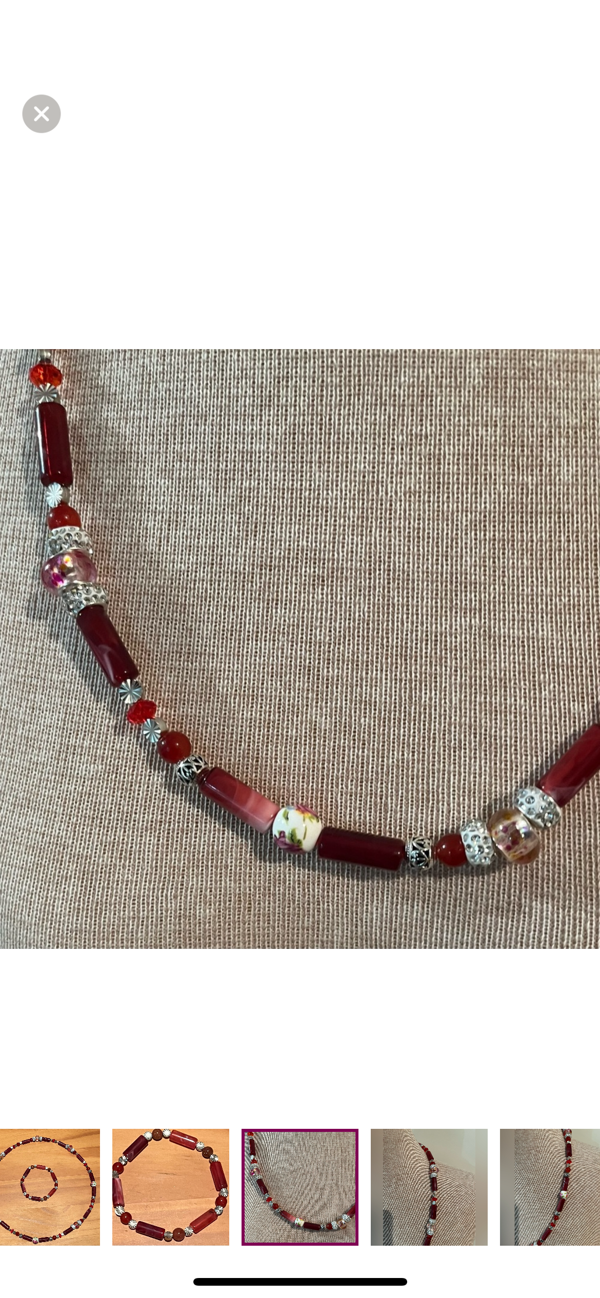 Necklace & Bracelet Set (beaded)15