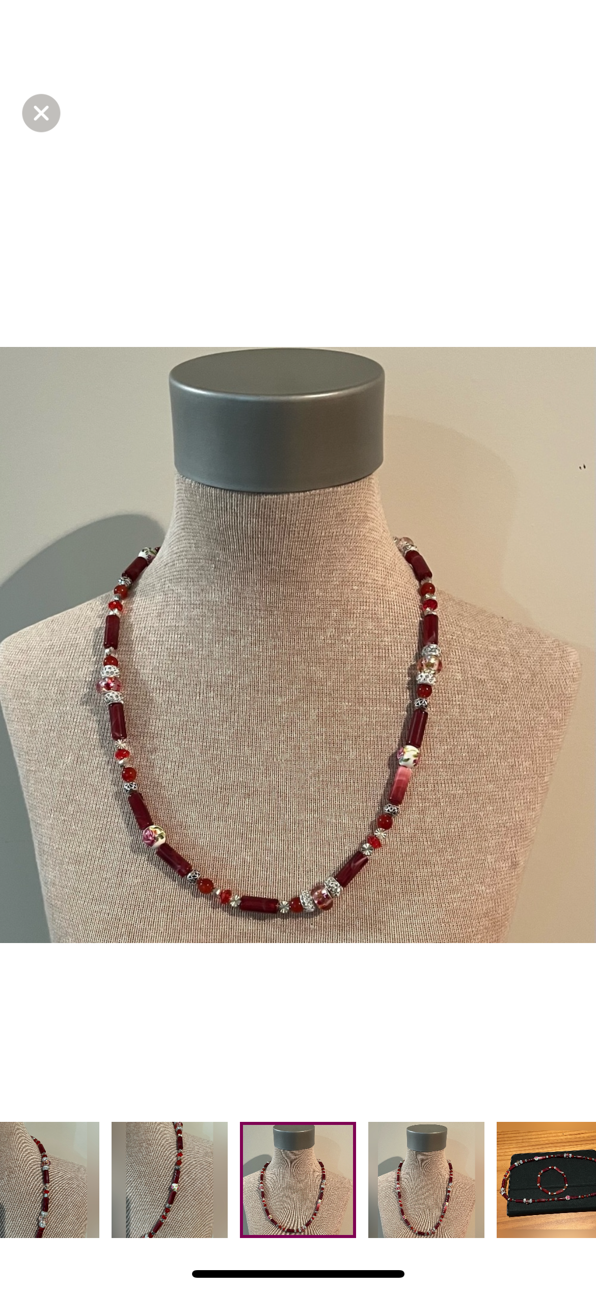 Necklace & Bracelet Set (beaded)15
