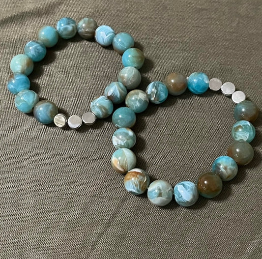 Oceanwave Necklace with 2 Bracelets Set