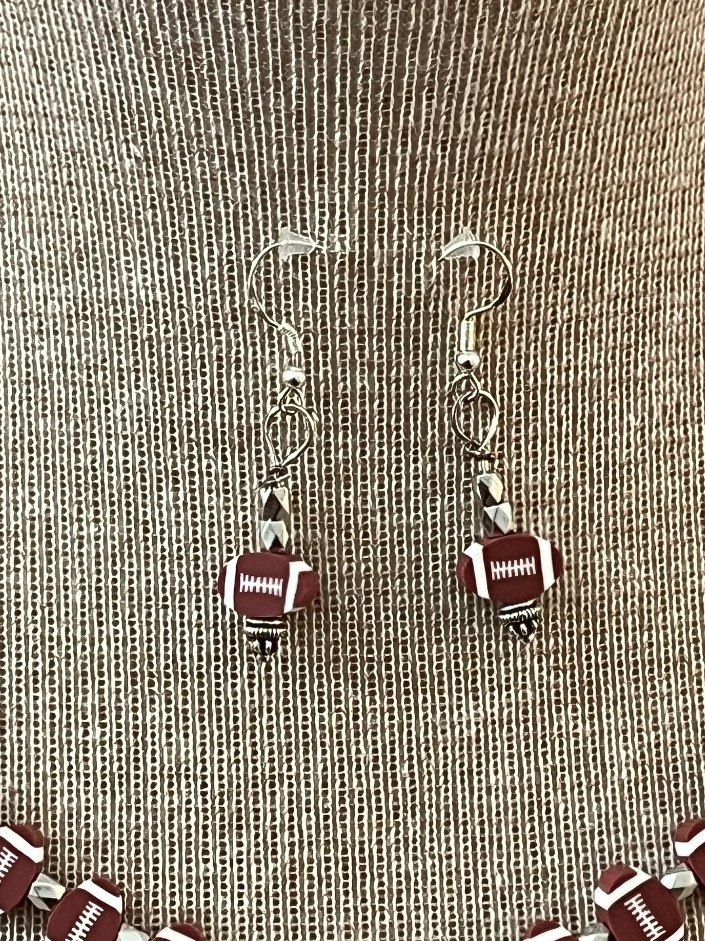 Football Fans - Necklace & Earrings Set
