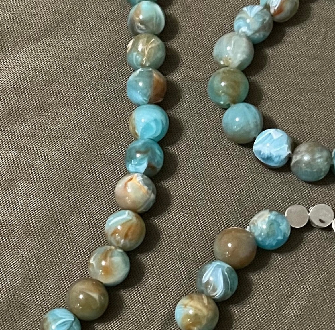 Oceanwave Necklace with 2 Bracelets Set