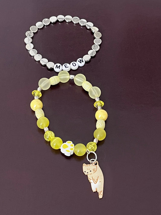 Cat Bracelet Duo