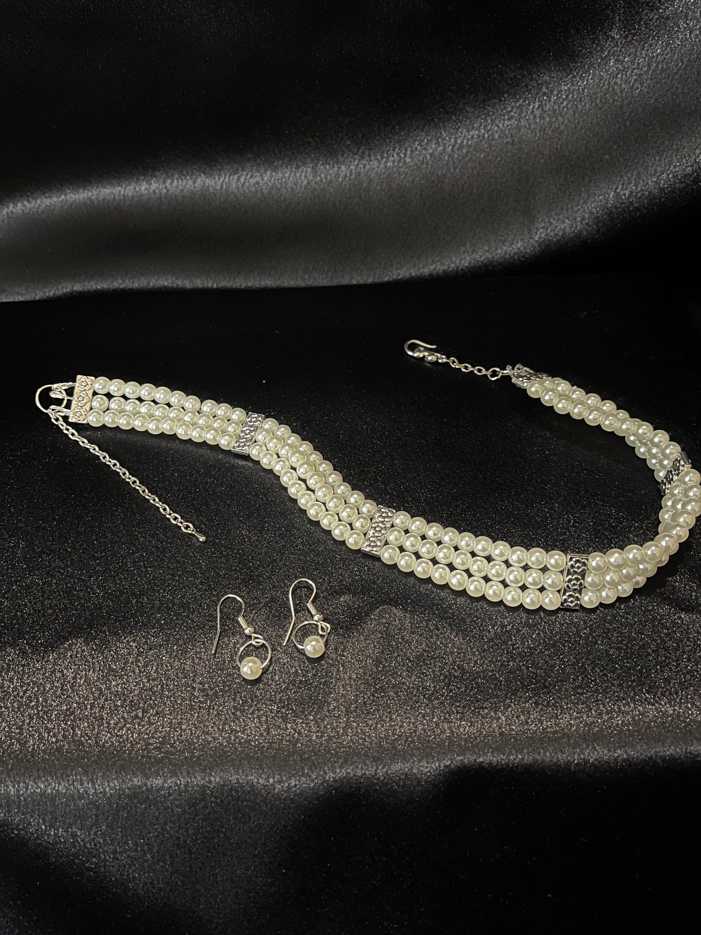 Pearl Choker Set