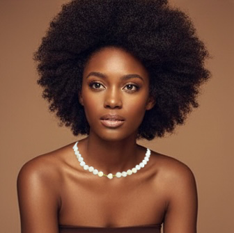 Mother of Pearl Jewelry Set - Elegant Iridescent Necklace & Earrings